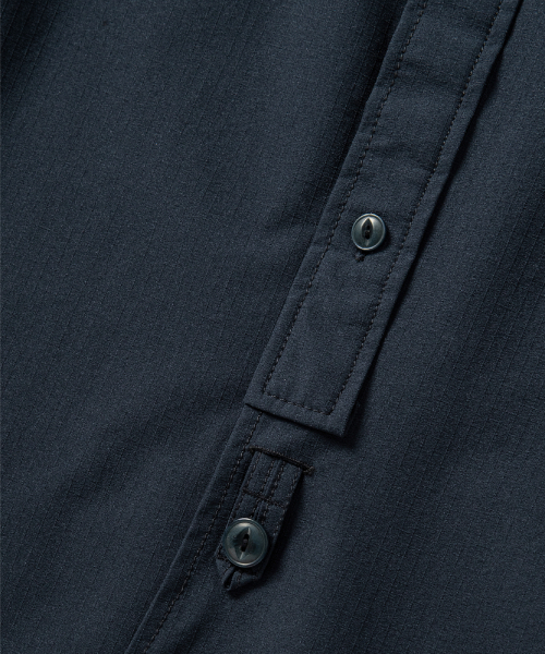 NONBLANK(ノンブランク)の「ヒドゥンボタンダウンシャツ_ダークネイビー(シャツ/ブラウス・レディース・その他・MEDIUM/LARGE/X-LARGE)」の6枚目の写真