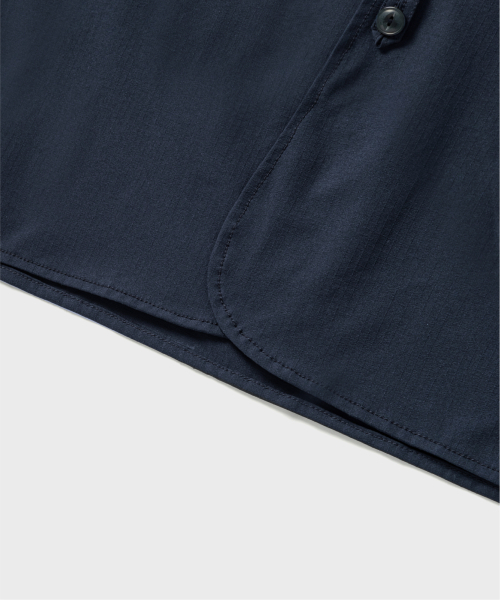 NONBLANK(ノンブランク)の「ヒドゥンボタンダウンシャツ_ダークネイビー(シャツ/ブラウス・レディース・その他・MEDIUM/LARGE/X-LARGE)」の7枚目の写真