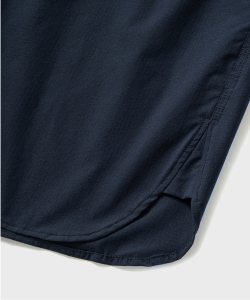 NONBLANK(ノンブランク)の「ヒドゥンボタンダウンシャツ_ダークネイビー(シャツ/ブラウス・レディース・その他・MEDIUM/LARGE/X-LARGE)」の8枚目の写真