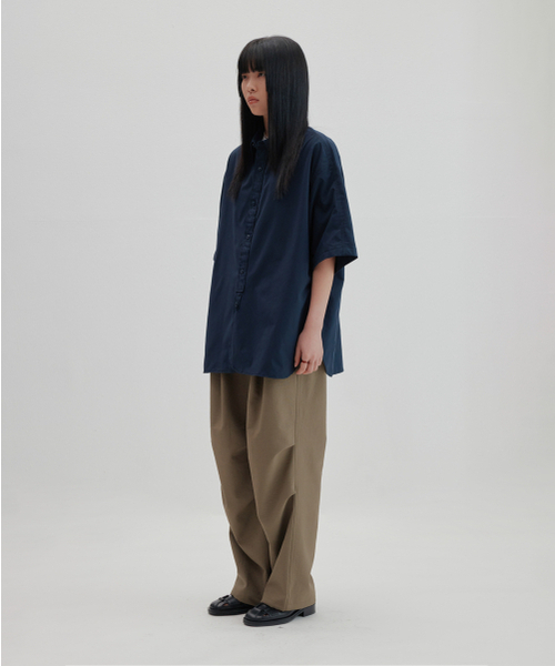 NONBLANK(ノンブランク)の「ヒドゥンボタンダウンシャツ_ダークネイビー(シャツ/ブラウス・レディース・その他・MEDIUM/LARGE/X-LARGE)」の13枚目の写真