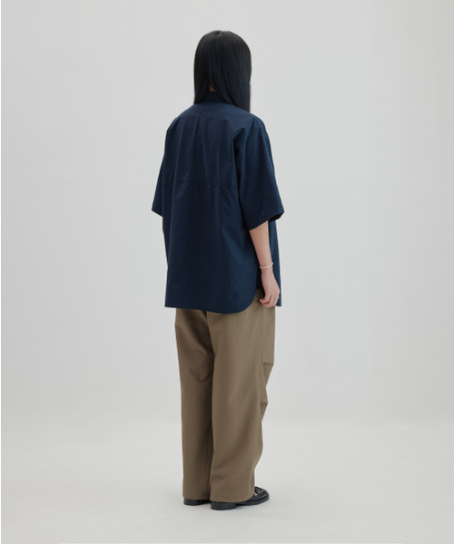 NONBLANK(ノンブランク)の「ヒドゥンボタンダウンシャツ_ダークネイビー(シャツ/ブラウス・レディース・その他・MEDIUM/LARGE/X-LARGE)」の15枚目の写真
