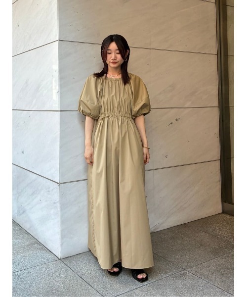 ESTNATION(エストネーション)の「ESTNATION / ブロードブラウズ 2WAY ワンピース《EXCLUSIVE》(ワンピース・レディース・ベージュ/ブラック/ライトブラウン・FREE)」の12枚目の写真