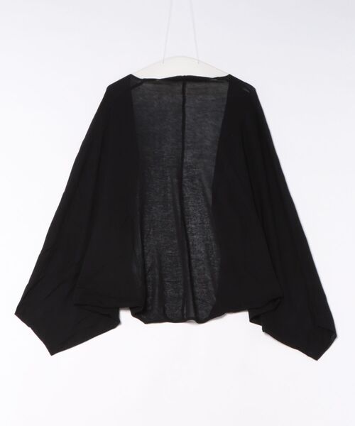 LAULEN（ローレン）の「drape dolman sleeve knit cardigan /ドレープドルマンスリーブニットカーディガン（カーディガン/ボレロ・レディース・ブラウン/オートミール/ベージュ/ブラック・FREE）」の5枚目の写真