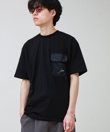 【TAION / タイオン】MOUNTAION FRAP POCKET T-SH