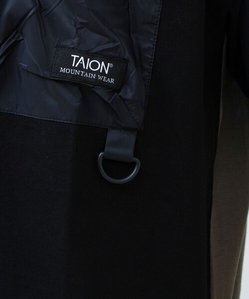 TAION(タイオン)の「【TAION / タイオン】MOUNTAION FRAP POCKET T-SH(Tシャツ/カットソー・メンズ・ホワイト/マルチ/ブラック・M/L/XL)」の4枚目の写真