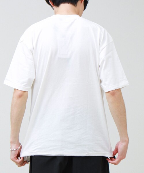 TAION(タイオン)の「【TAION / タイオン】MOUNTAION FRAP POCKET T-SH(Tシャツ/カットソー・メンズ・ホワイト/マルチ/ブラック・M/L/XL)」の21枚目の写真