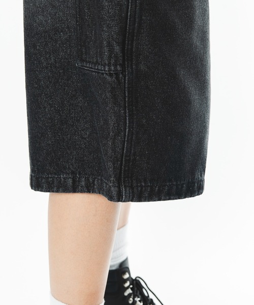 SHORT ROUND（ショートラウンド）の「SHORT ROUND/【26年春夏新作】ダブルニーデニムショーツ（デニムパンツ・メンズ・コバルトブルー/ブラック系3・LARGE/MEDIUM）」の8枚目の写真