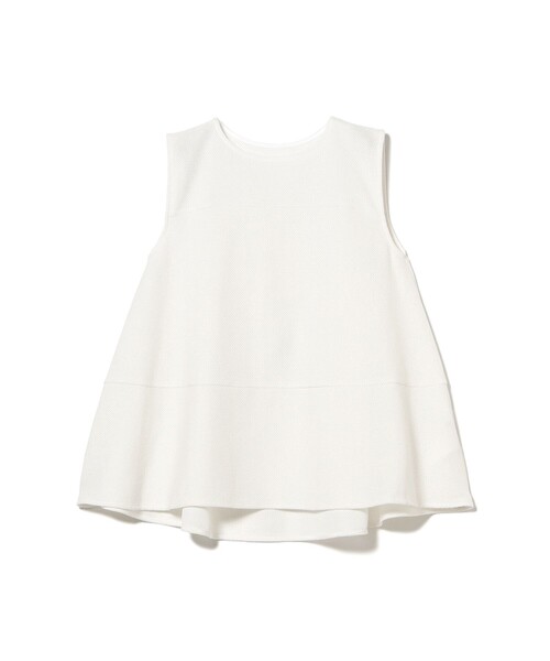 Demi-Luxe BEAMS(デミルクス ビームス)の「ラッセルメッシュ ノースリーブ プルオーバー(Tシャツ/カットソー・レディース・ブラック/ホワイト/オレンジ・ONE SIZE)」の16枚目の写真