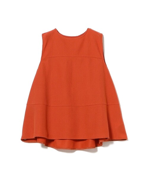 Demi-Luxe BEAMS(デミルクス ビームス)の「ラッセルメッシュ ノースリーブ プルオーバー(Tシャツ/カットソー・レディース・ブラック/ホワイト/オレンジ・ONE SIZE)」の10枚目の写真