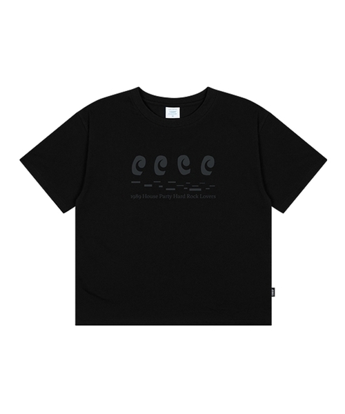 1989STANDARD(1989スタンダード)の「HARD ROCK LOVERS クールコットンクロップ半袖 (SCTSTD-0246)(Tシャツ/カットソー・メンズ・ホワイト/ブラック/ネイビー/ダークグレー・X-LARGE/MEDIUM/LARGE)」の1枚目の写真