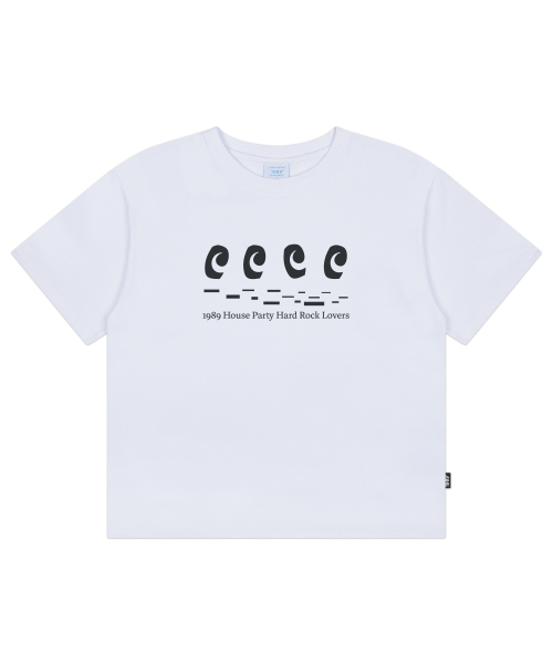 1989STANDARD(1989スタンダード)の「HARD ROCK LOVERS クールコットンクロップ半袖 (SCTSTD-0246)(Tシャツ/カットソー・メンズ・ホワイト/ブラック/ネイビー/ダークグレー・X-LARGE/MEDIUM/LARGE)」の6枚目の写真