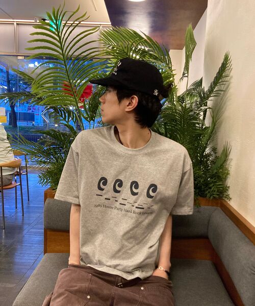 1989STANDARD(1989スタンダード)の「HARD ROCK LOVERS クールコットンクロップ半袖 (SCTSTD-0246)(Tシャツ/カットソー・メンズ・ホワイト/ブラック/ネイビー/ダークグレー・X-LARGE/MEDIUM/LARGE)」の16枚目の写真