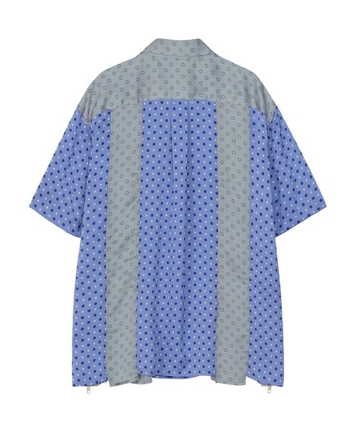 ZUCCa(ズッカ)の「DOT DOCKING / シャツ / P(シャツ/ブラウス・レディース・ブルー・M size/XL)」の6枚目の写真