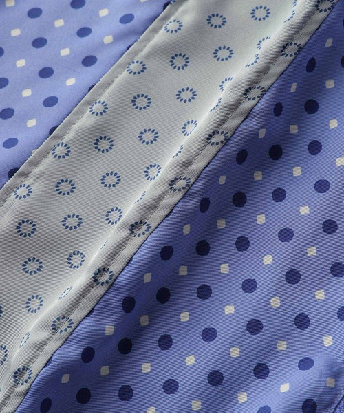 ZUCCa(ズッカ)の「DOT DOCKING / シャツ / P(シャツ/ブラウス・レディース・ブルー・M size/XL)」の7枚目の写真