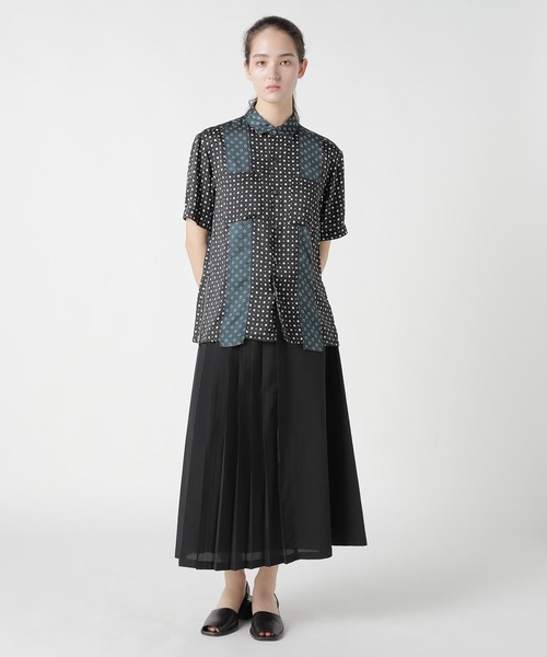 ZUCCa(ズッカ)の「DOT DOCKING / シャツ / P(シャツ/ブラウス・レディース・ブルー・M size/XL)」の3枚目の写真