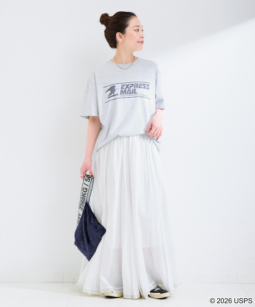 GOOD ROCK SPEED(グッドロックスピード)の「GOOD ROCK SPEED / グッドロックスピード USPS Tshirts A(Tシャツ/カットソー・レディース・ホワイト系その他/ホワイト/ライトグレー/ホワイト×ホワイト・FREE)」の5枚目の写真