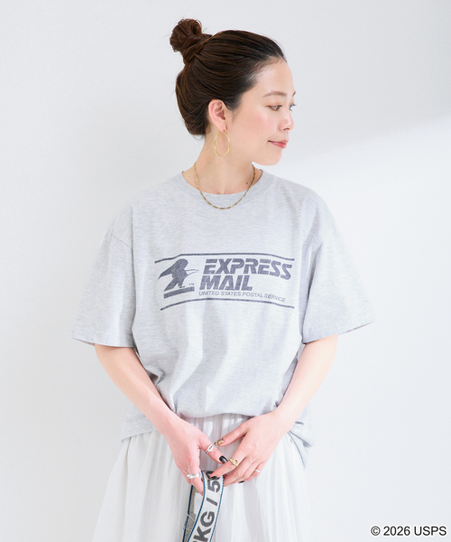 GOOD ROCK SPEED(グッドロックスピード)の「GOOD ROCK SPEED / グッドロックスピード USPS Tshirts A(Tシャツ/カットソー・レディース・ホワイト系その他/ホワイト/ライトグレー/ホワイト×ホワイト・FREE)」の8枚目の写真