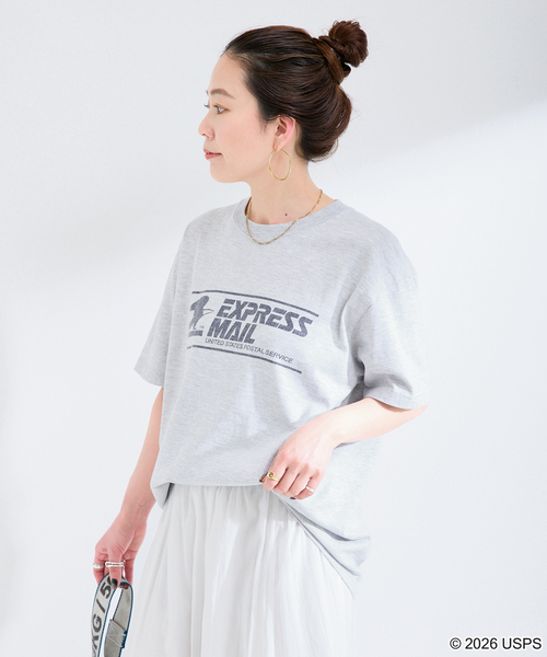 GOOD ROCK SPEED(グッドロックスピード)の「GOOD ROCK SPEED / グッドロックスピード USPS Tshirts A(Tシャツ/カットソー・レディース・ホワイト系その他/ホワイト/ライトグレー/ホワイト×ホワイト・FREE)」の9枚目の写真