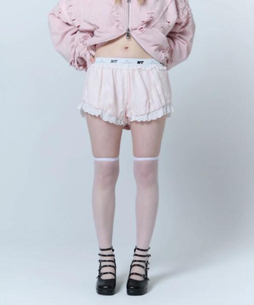neith.（ネイス）の「neith./ネイス/Cotton Lace Drawers（その他パンツ・レディース・ピンク/ホワイト/ブルー・F）」の3枚目の写真