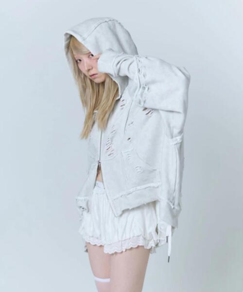 neith.（ネイス）の「neith./ネイス/Cotton Lace Drawers（その他パンツ・レディース・ピンク/ホワイト/ブルー・F）」の8枚目の写真