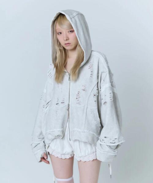 neith.（ネイス）の「neith./ネイス/Cotton Lace Drawers（その他パンツ・レディース・ピンク/ホワイト/ブルー・F）」の9枚目の写真