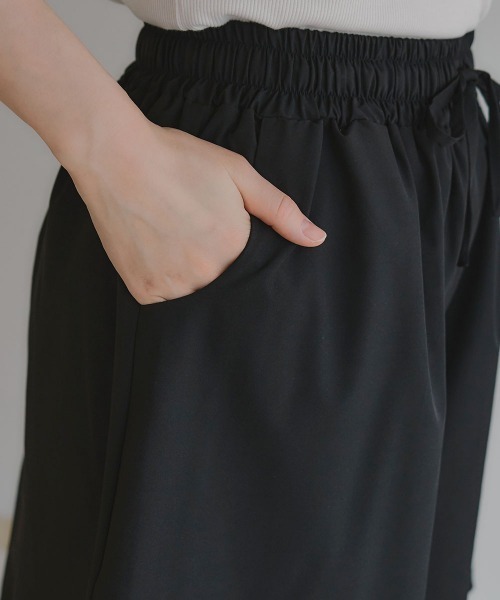 slattgir（スラットジール）の「高身長　フレアショートパンツ（ＵＶカット・接触冷感）（トールサイズ）（その他パンツ・レディース・ブラック・TM/TL/TLL/T3L/T4L/T5L）」の14枚目の写真