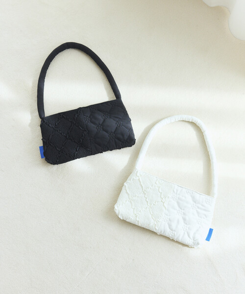 Firsthand(ファーストハンド)の「Firsthand/ファーストハンド フラワーキルト パッチワーク ワンハンドルバッグ(ハンドバッグ・レディース・ブラック/ネイビー/ブラウン/ホワイト・ONE SIZE)」の17枚目の写真