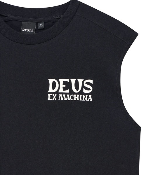 DEUS EX MACHINA(デウスエクスマキナ)の「CHINOOK MUSCLE(タンクトップ・メンズ・ブラック・M/L)」の7枚目の写真