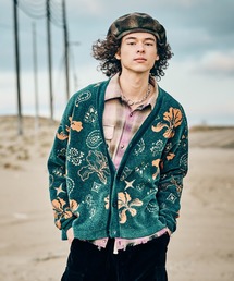 Flower Paisley Cardigan / フラワーペイズリーカーディガン