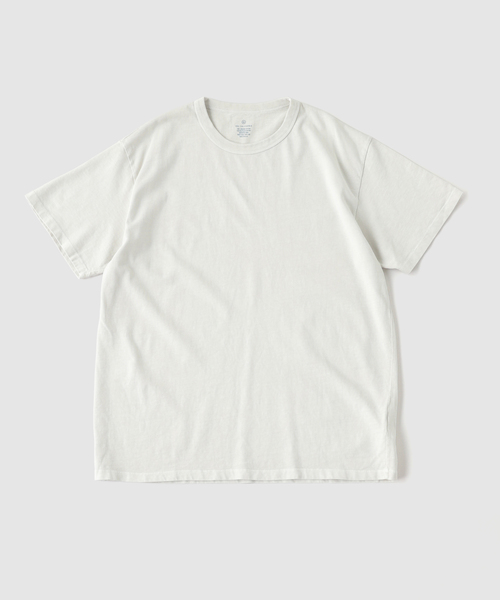 SAVE KHAKI UNITED(セーブカーキユナイテッド)の「SAVE KHAKI UNITED / リサイクルコットン ジャージー Tシャツ(Tシャツ/カットソー・メンズ・アイボリー/サックスブルー/ピンク/ブラック系その他・X-LARGE/LARGE/MEDIUM)」の10枚目の写真