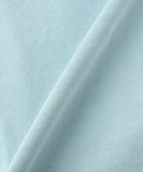 SAVE KHAKI UNITED(セーブカーキユナイテッド)の「SAVE KHAKI UNITED / リサイクルコットン ジャージー Tシャツ(Tシャツ/カットソー・メンズ・アイボリー/サックスブルー/ピンク/ブラック系その他・X-LARGE/LARGE/MEDIUM)」の6枚目の写真
