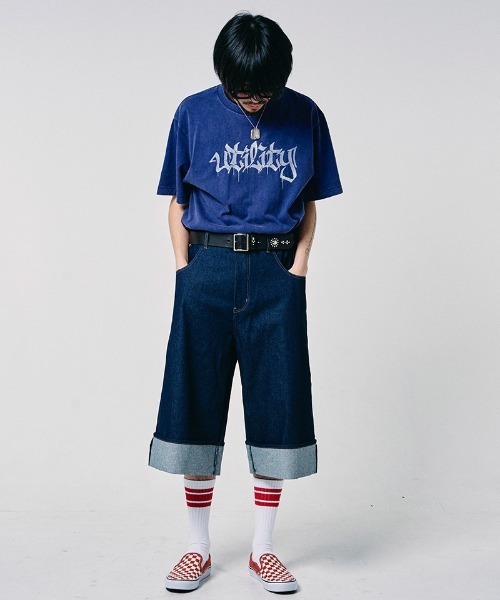 EFFECTEN(エフェクテン)の「mt10572-Graffiti logo Tee Tシャツ(efdig-15)(Tシャツ/カットソー・メンズ・ホワイト系その他/パープル系その他/ブラック系その他・M/L/XL)」の17枚目の写真