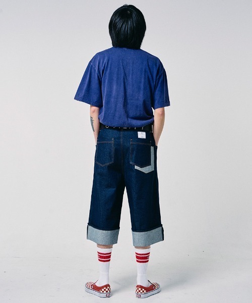 EFFECTEN(エフェクテン)の「mt10572-Graffiti logo Tee Tシャツ(efdig-15)(Tシャツ/カットソー・メンズ・ホワイト系その他/パープル系その他/ブラック系その他・M/L/XL)」の15枚目の写真