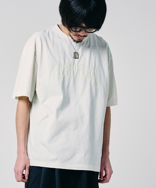 EFFECTEN(エフェクテン)の「mt10572-Graffiti logo Tee Tシャツ(efdig-15)(Tシャツ/カットソー・メンズ・ホワイト系その他/パープル系その他/ブラック系その他・M/L/XL)」の14枚目の写真