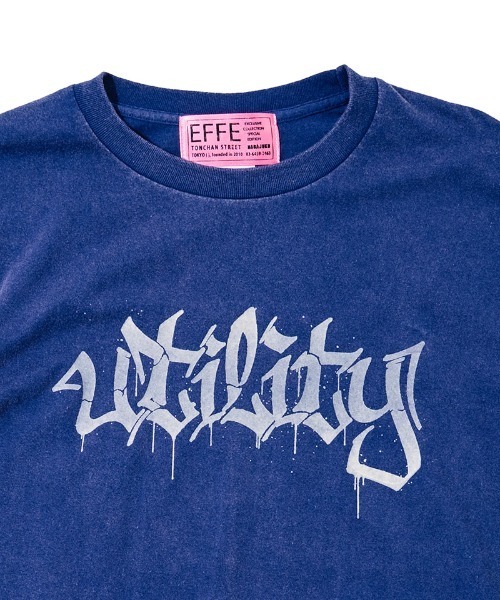 EFFECTEN(エフェクテン)の「mt10572-Graffiti logo Tee Tシャツ(efdig-15)(Tシャツ/カットソー・メンズ・ホワイト系その他/パープル系その他/ブラック系その他・M/L/XL)」の7枚目の写真