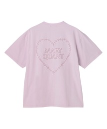 MARY QUANT（マリークワント）の「バックハート Tシャツ（Tシャツ/カットソー）」
