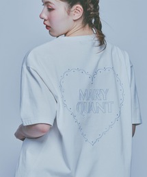 MARY QUANT（マリークワント）の「バックハート Tシャツ（Tシャツ/カットソー）」