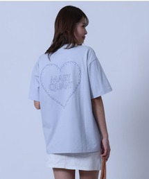 MARY QUANT（マリークワント）の「バックハート Tシャツ（Tシャツ/カットソー）」