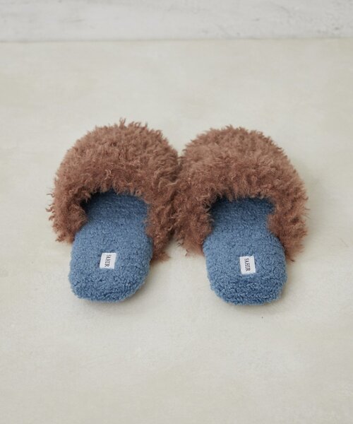 SAHIR（サヒール）の「【SAHIR サヒール】Roomshoes　バイカラールームシューズ（ルームシューズ/スリッパ・レディース・ブラウン/アイボリー/レッド・0）」の15枚目の写真
