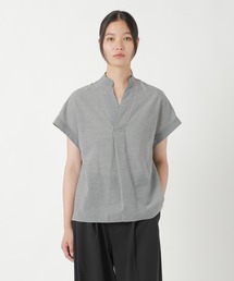 ZUCCa | COTTON SILK GINGHAM CHECK / シャツ(シャツ/ブラウス)