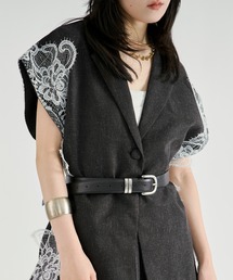 MEDI LINGERIE TROMPE L`OEIL TEE（Tシャツ/カットソー）｜Ameri