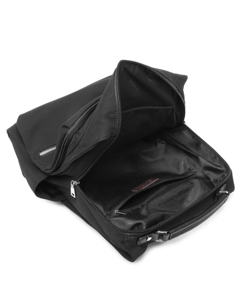 GUSCIO（グッシオ）の「【グッシオベーシック】スクエア リュック ビジネスリュック 撥水 スリム きれいめ A4 通勤 通学（バックパック/リュック・レディース・ブラック/グレー/チャコールグレー・FREE）」の16枚目の写真