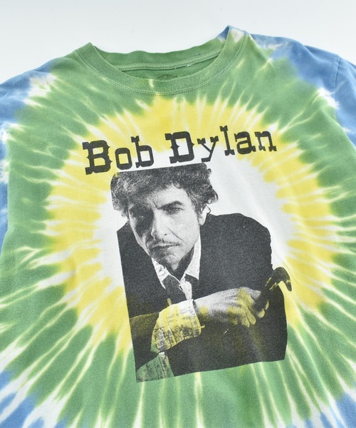 VINTAGE(ヴィンテージ)の「【USED】Bob Dylan “THE BOB DYLAN ” タイダイ バンド Tシャツ(Tシャツ/カットソー・メンズ・マルチ・X-LARGE)」の2枚目の写真