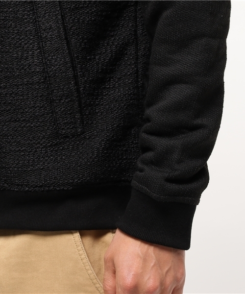 VENCEEXCHANGE(ヴァンスエクスチェンジ)の「裏スラブ MA-1 (MA-1・メンズ・ブラック/グレー・LARGE/MEDIUM)」の7枚目の写真