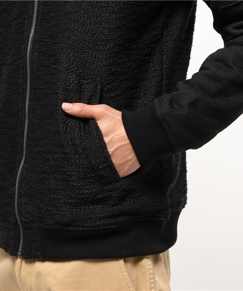 VENCEEXCHANGE(ヴァンスエクスチェンジ)の「裏スラブ MA-1 (MA-1・メンズ・ブラック/グレー・LARGE/MEDIUM)」の8枚目の写真