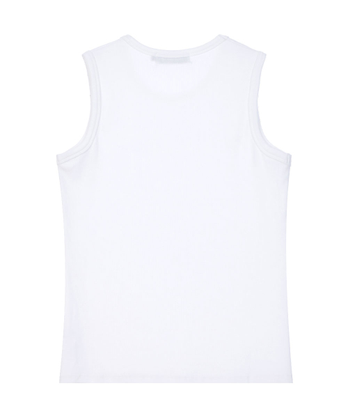 MAKEITTO(メイキット)の「ベーシックスリーブレストップ_ホワイト(Tシャツ/カットソー・メンズ・ホワイト・MEDIUM/LARGE)」の4枚目の写真