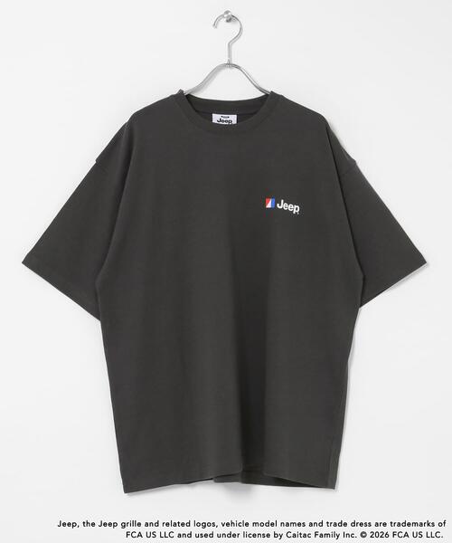 URBAN RESEARCH Sonny Label(アーバンリサーチサニーレーベル)の「JEEP CHEROKEE T-SHIRTS(Tシャツ/カットソー・メンズ・チャコールグレー/オフホワイト・LARGE/MEDIUM)」の2枚目の写真