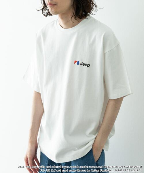 URBAN RESEARCH Sonny Label(アーバンリサーチサニーレーベル)の「JEEP CHEROKEE T-SHIRTS(Tシャツ/カットソー・メンズ・チャコールグレー/オフホワイト・LARGE/MEDIUM)」の4枚目の写真