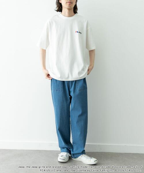 URBAN RESEARCH Sonny Label(アーバンリサーチサニーレーベル)の「JEEP CHEROKEE T-SHIRTS(Tシャツ/カットソー・メンズ・チャコールグレー/オフホワイト・LARGE/MEDIUM)」の6枚目の写真