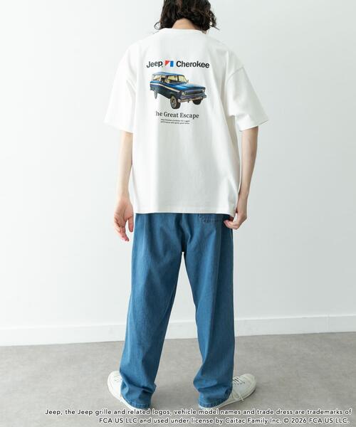 URBAN RESEARCH Sonny Label(アーバンリサーチサニーレーベル)の「JEEP CHEROKEE T-SHIRTS(Tシャツ/カットソー・メンズ・チャコールグレー/オフホワイト・LARGE/MEDIUM)」の8枚目の写真